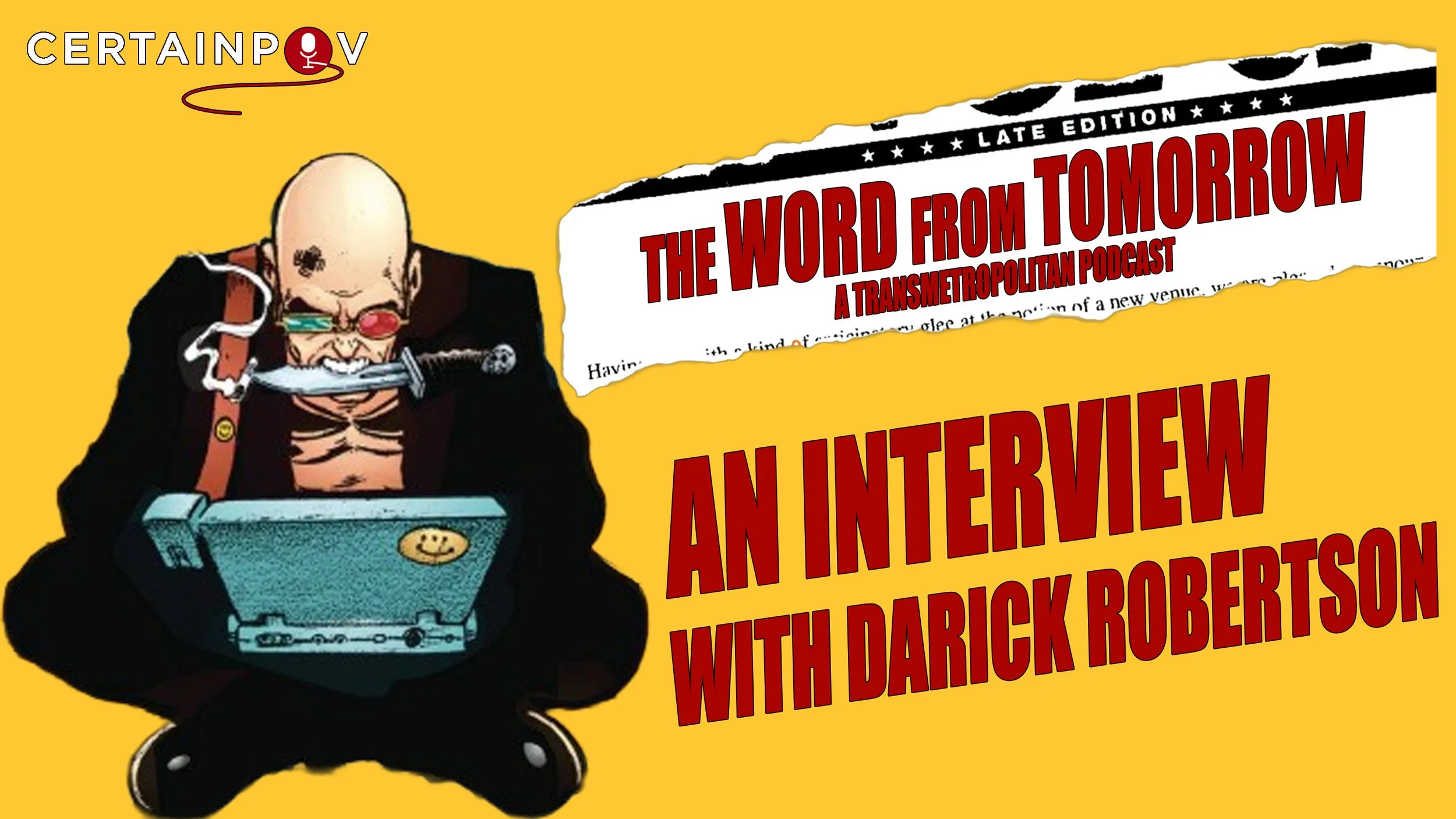 Transmetropolitan Wrap Up - An Interview with Darick Robertson