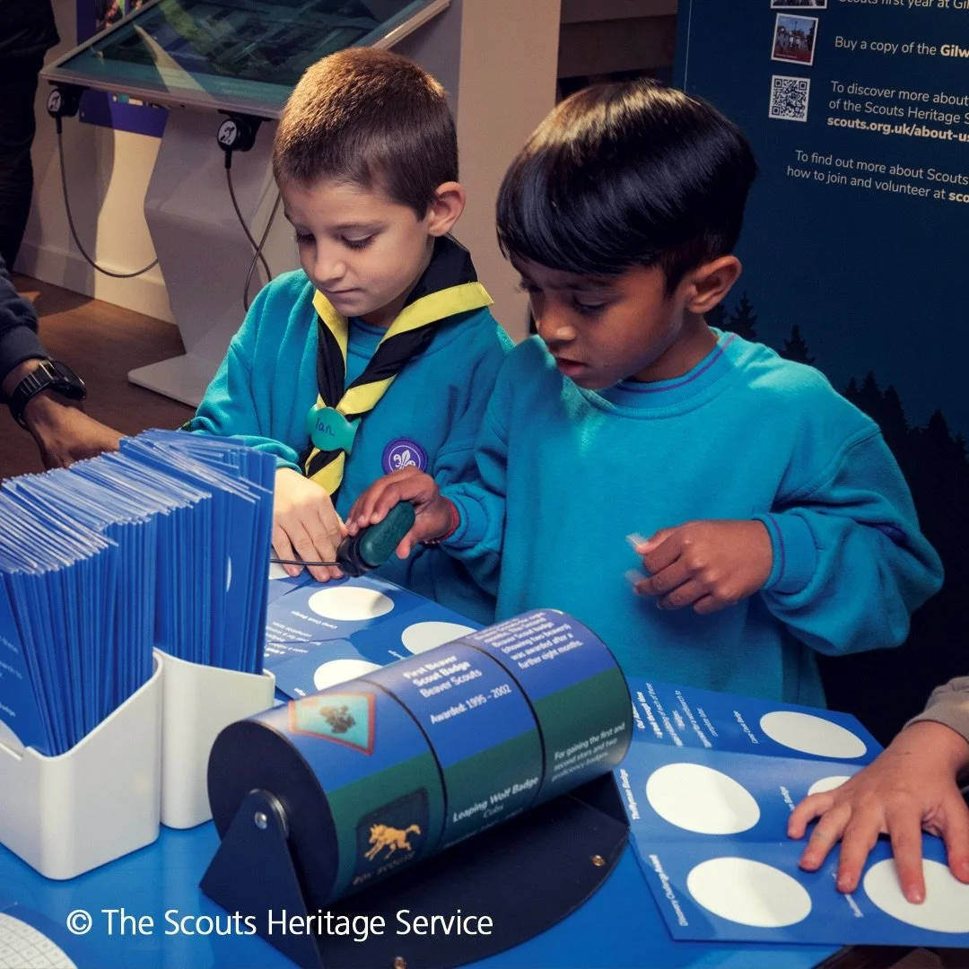 The Scouts Association chose some of our low-cost interactives for their exhibition at Gilwell Park after meeting us at the M&amp;H show. Curator Caroline said &lsquo;I&rsquo;m so pleased with how it looks and the installation process was really simp