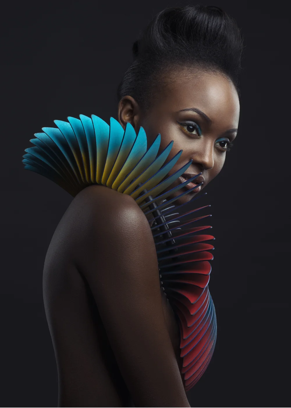 Photograph - Chris Bulezuik , Hair - Jesus Oliver, Makeup - Ximena Rodriguez, Model - Reem