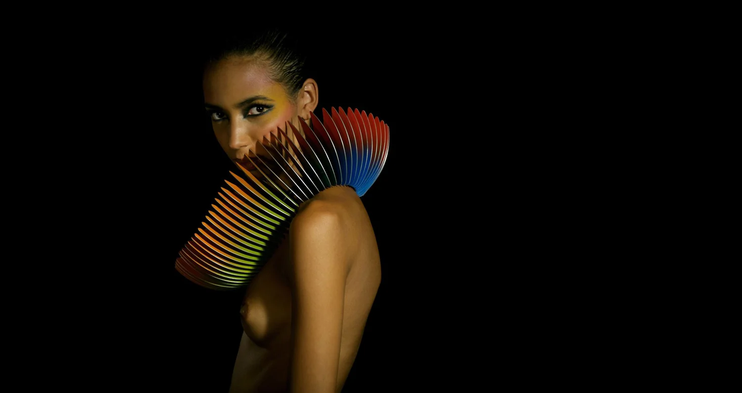 Photograph: Gill Orsman Model: Louise McDaddy Makeup: AJ makeupman