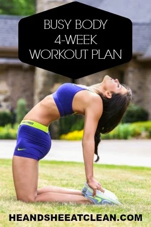 Get FIT in LESS Time! Introducing our Busy Body 4-Week Workout Plan!