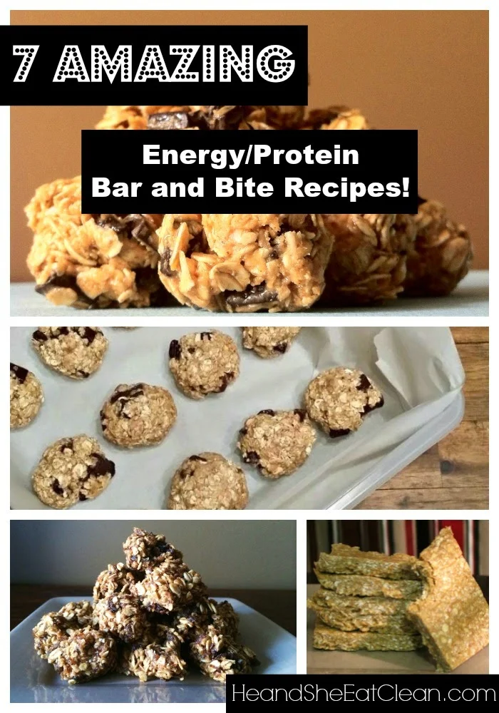 7 Amazing Energy/Protein Bar and Bite Recipes