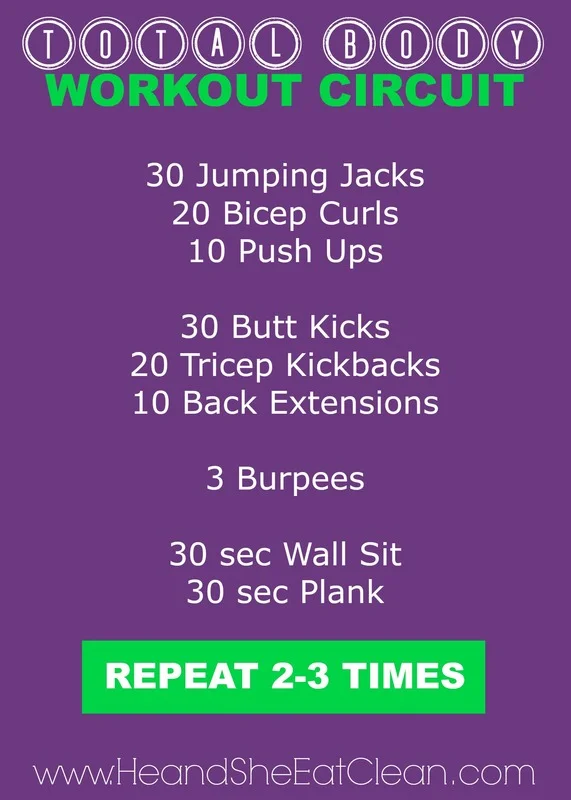 Total Body Workout Circuit + YouFit Health Club Review