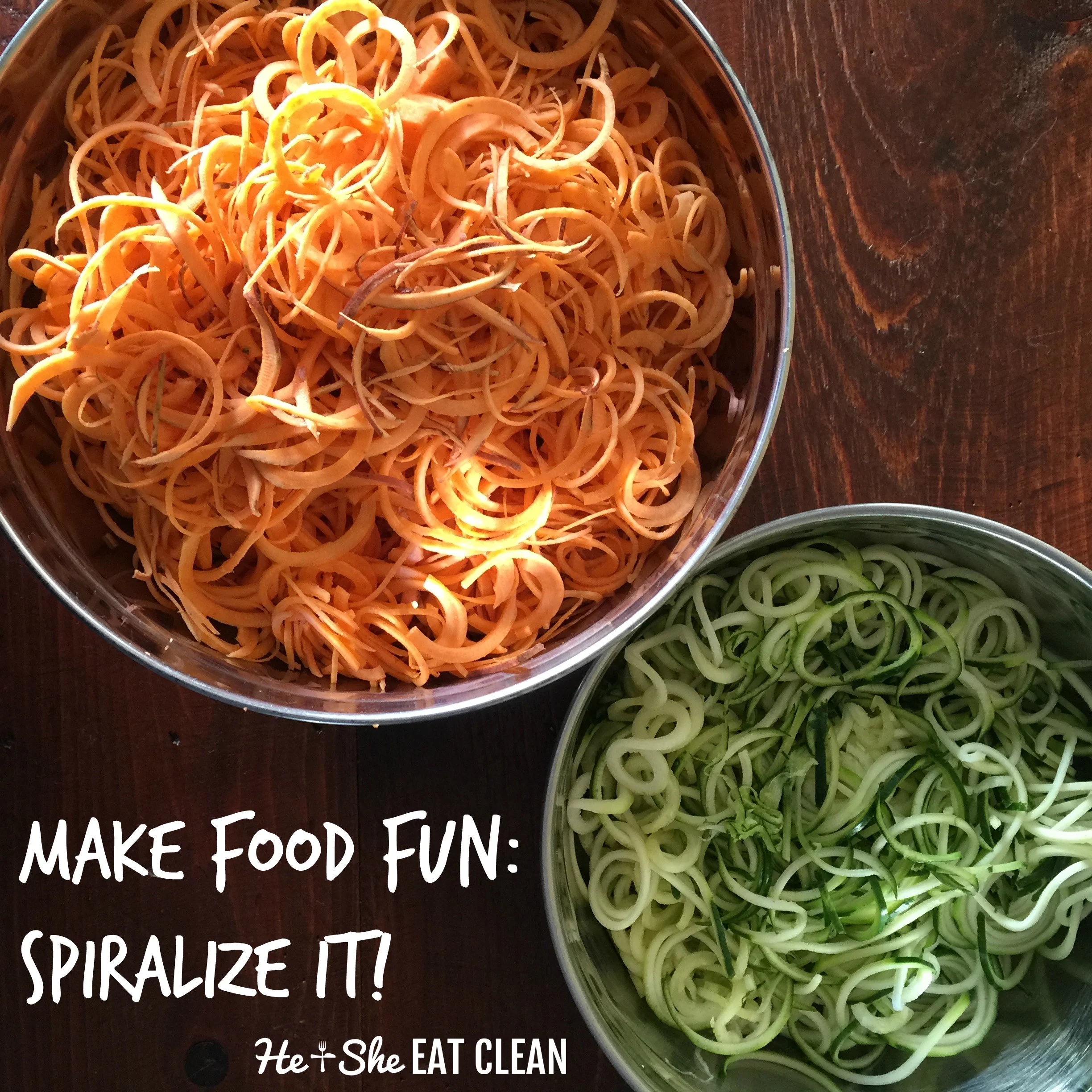 Make Food Fun! Spiralize It Using These Recipes!