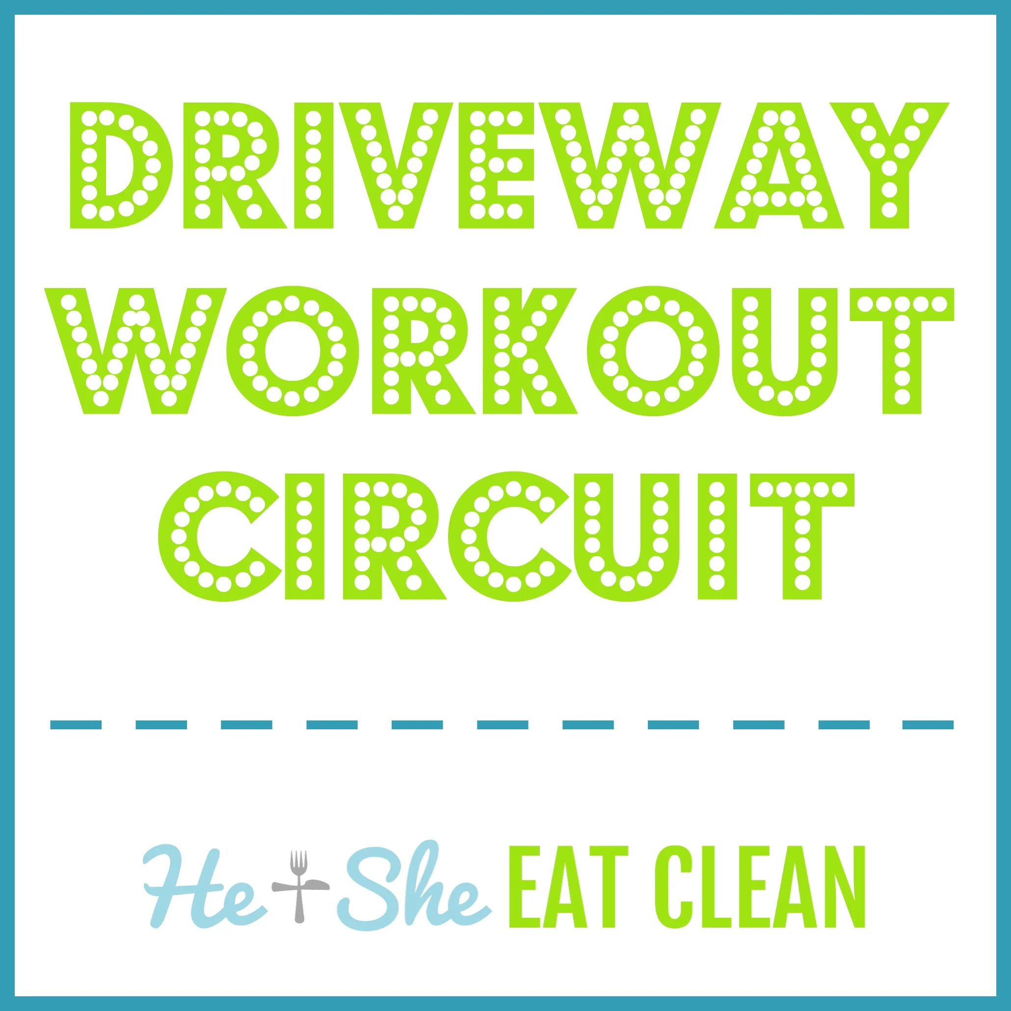 Driveway Workout Circuit: At-Home Workout Routine