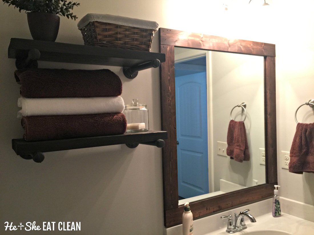 DIY Framed Mirror