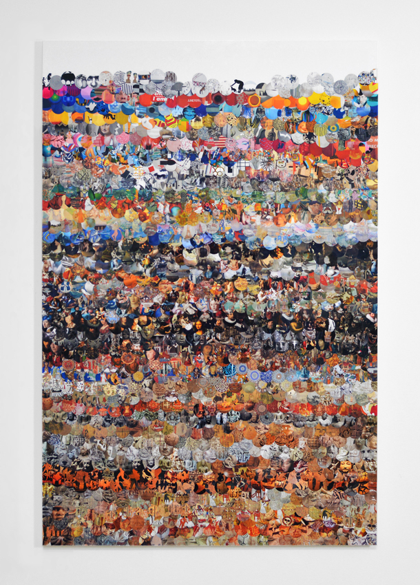 TL;DR: Art History, inkjet print on labels, plexiglas, 35 x 23 x 2 in.