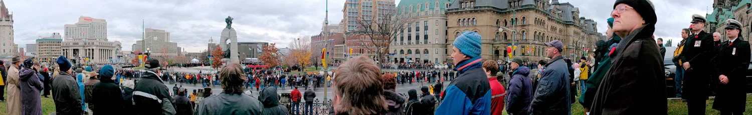 Remembrance Day - a view to "The Response"