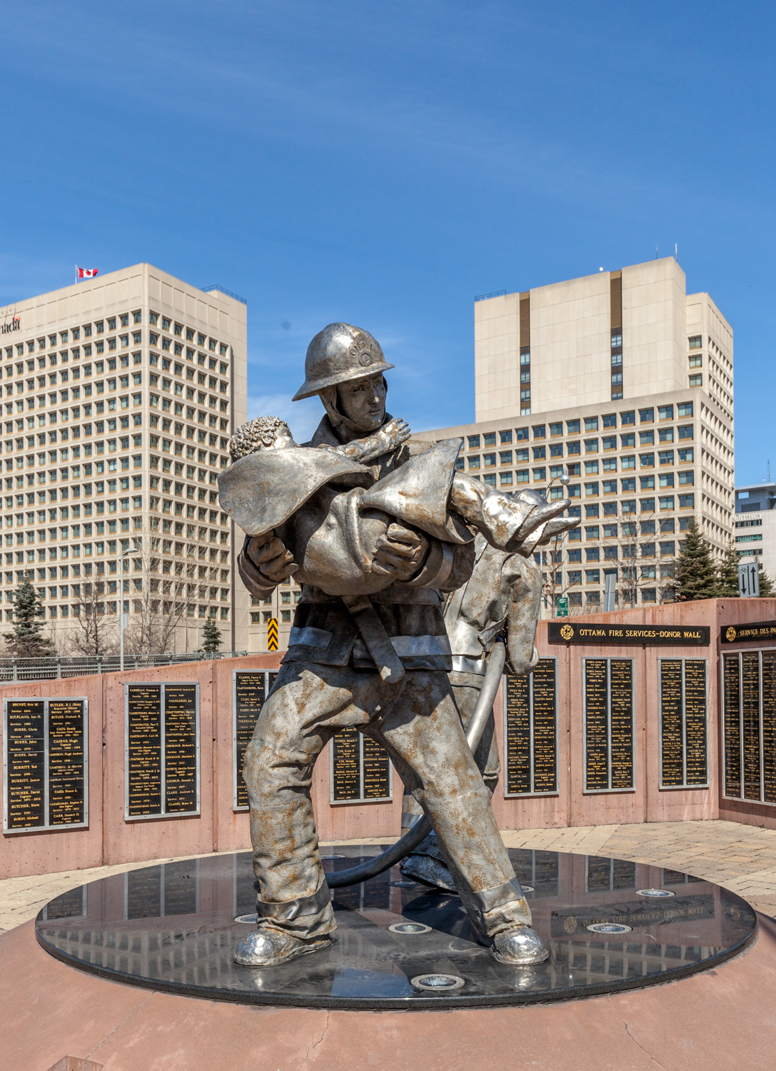 "Ottawa Firemans and 9/11 memorial"