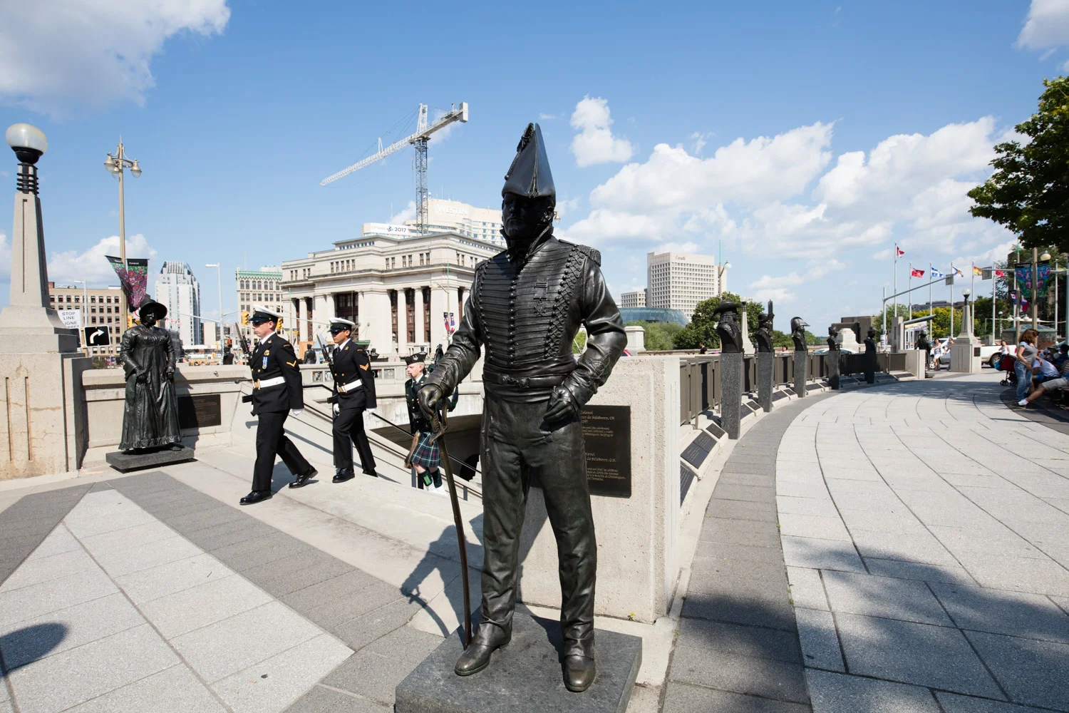 "The Valiants Memorial - Lieutenant Colonel Charles-Michel d’Irumberry de Salaberry, CB""
