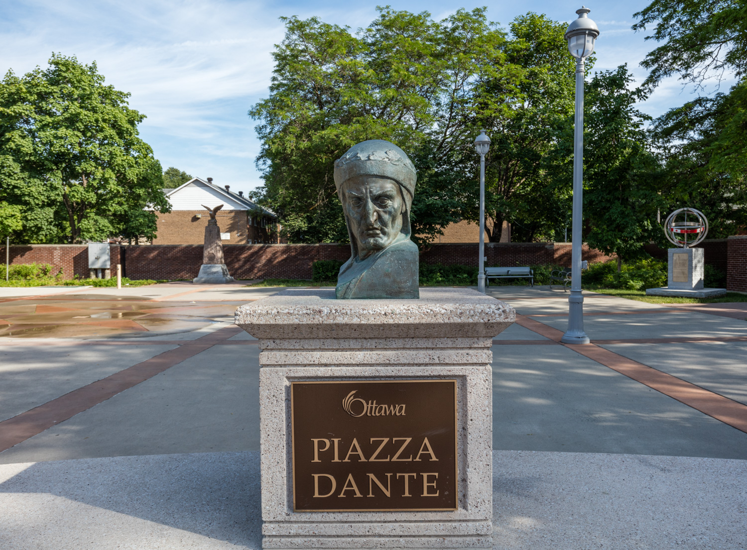 "Bust of Dante Aligheri"