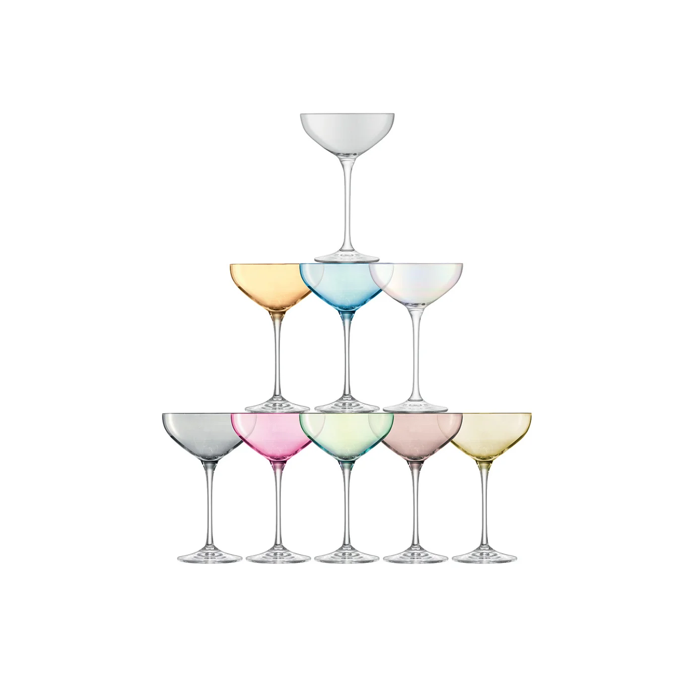 Champagne Tower CHF 120.00 Set bestehend aus 10 Stück, assortiert