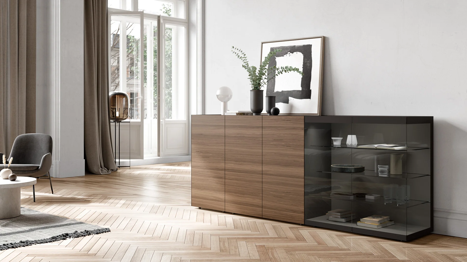 interlübke_just_cube_light_Sideboard+Vitrine_Nussbaum.jpg