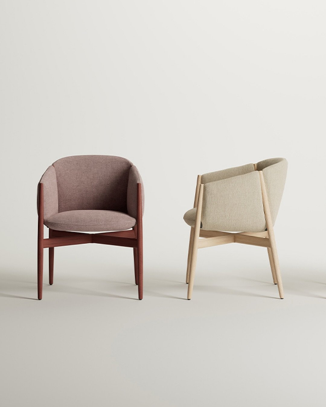 Minimalism meets craftsmanship: @cor_sitzmoebel introduces the new Kagu wooden chair by @jehslaub during #MilanDesignWeek. 

#fuorisalone #salonedelmobile #designlovers
