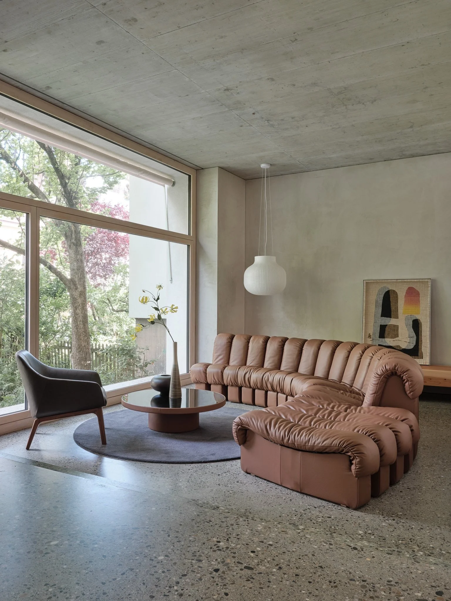 POV: It&rsquo;s summer in the city, and your new @de_sede_official furniture has just arrived. 

#deSede #DS600 #modularfurniture #designclassic #designfurniture