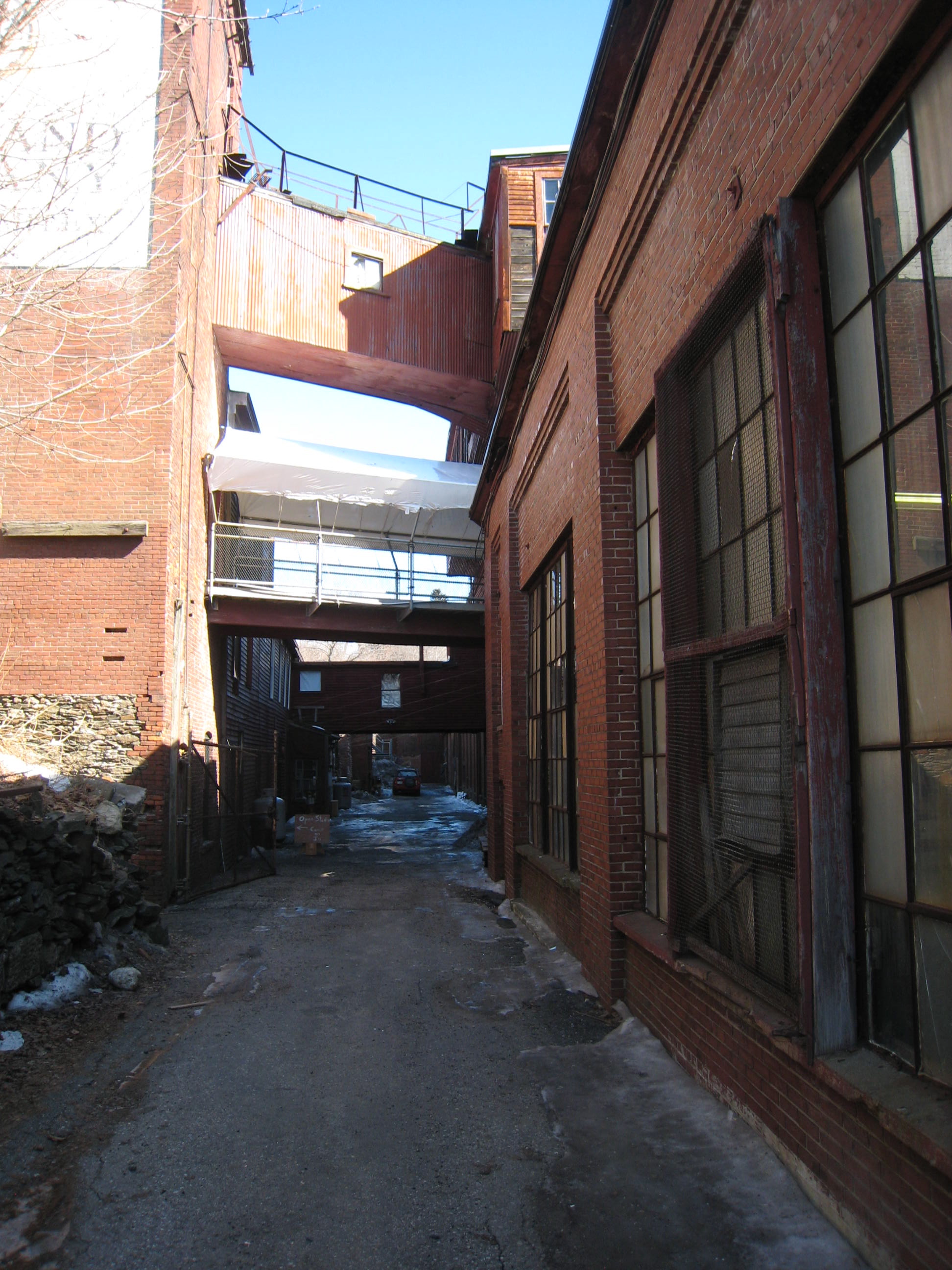 Portland Co - Between Building 1 and 24 - March 2014.JPG