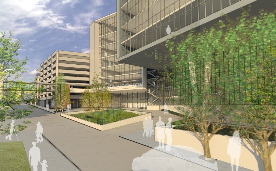 Proposed new MMC entrance on Congress Street