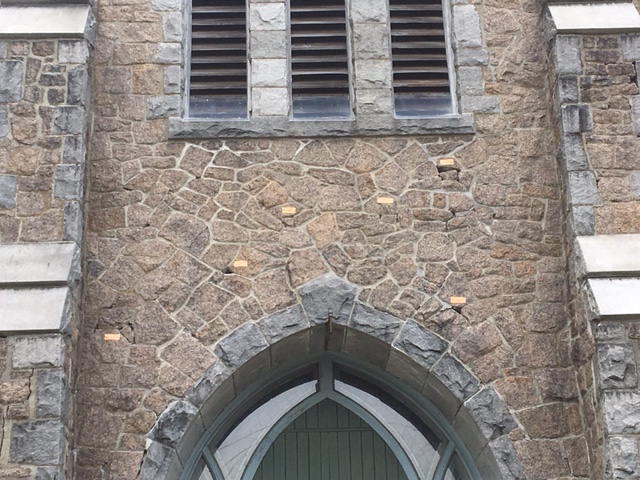 Bell Tower East above door - 6 block.JPG