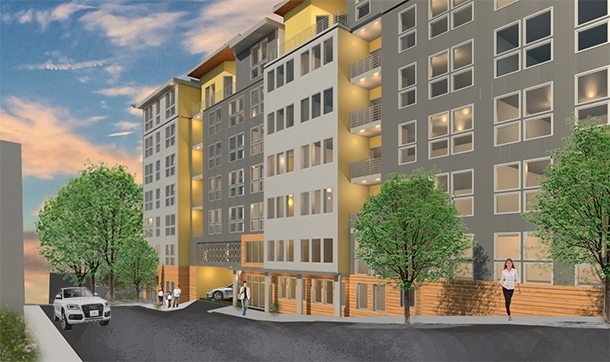 75 Chestnut Street - The land and approvals for this 54-unit apartment building, known as Westerlea View Lofts, in West Bayside is currently being marketed for sale. 