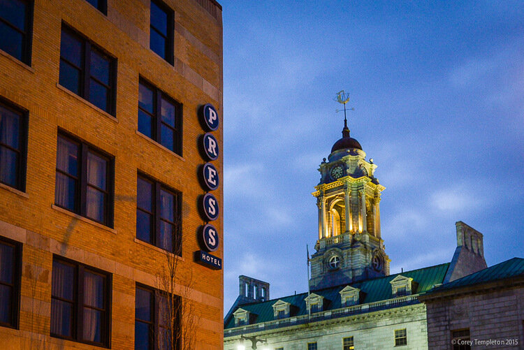 Portland Press Herald Building, 119 Exchange Street, Portland