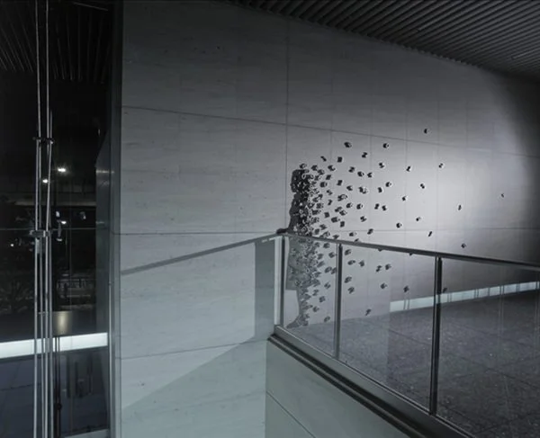 “Kumi Yamashita manipulates light and shadow to cleverly produce amazing shadow art.”