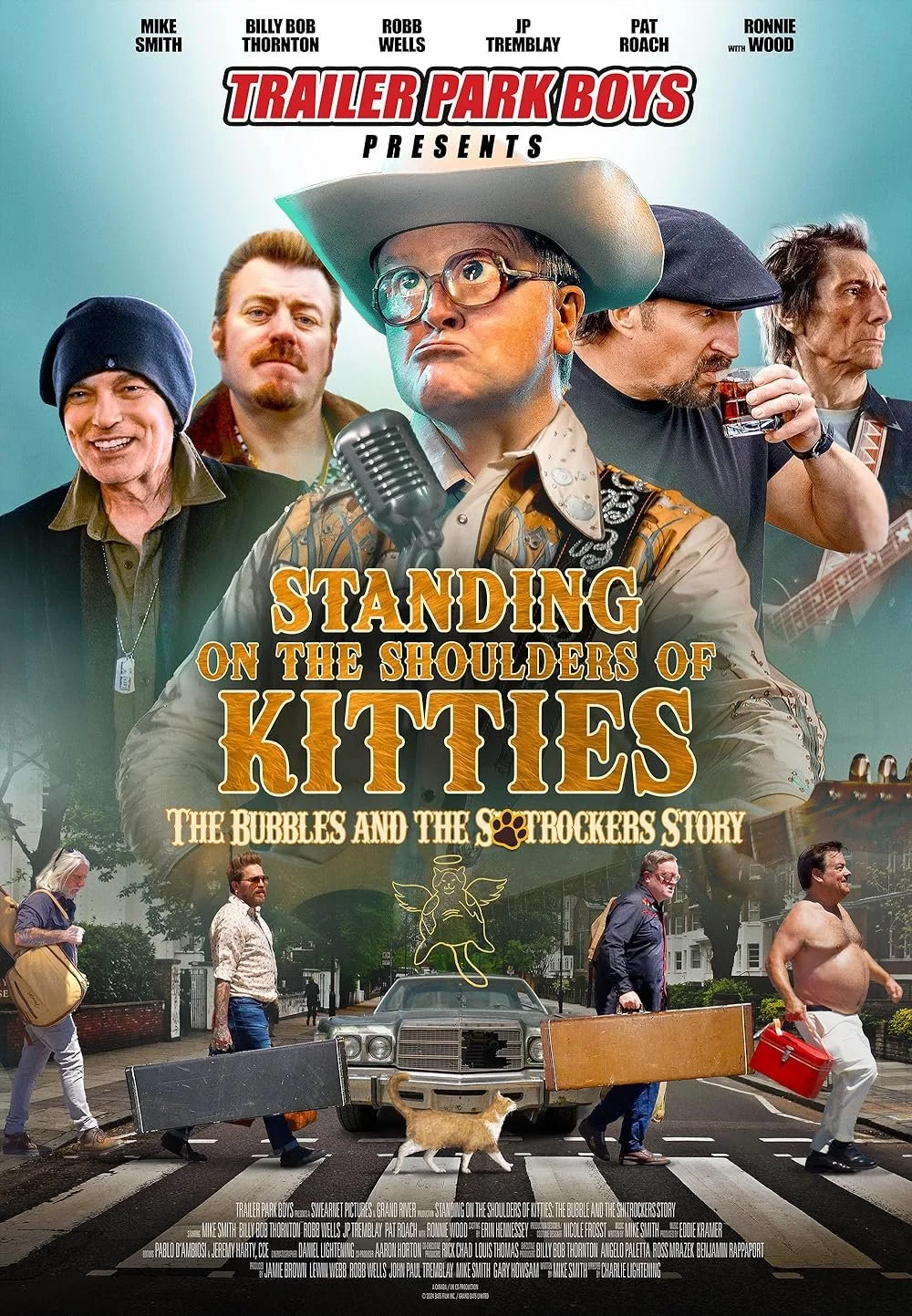 Standing On The Shoulders Of Kitties