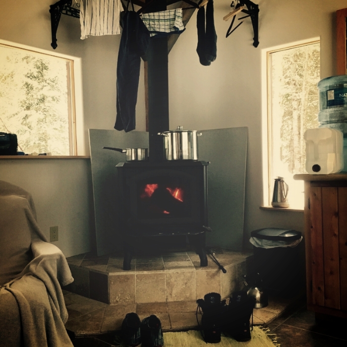 Toasty toasty. Feb 2017. Sainte-Lucie des Laurentides, Quebec. 