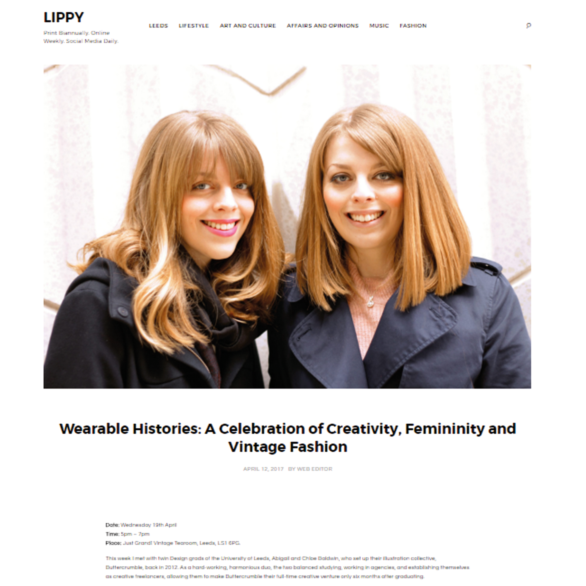 Lippy Magazine: Wearable Histories