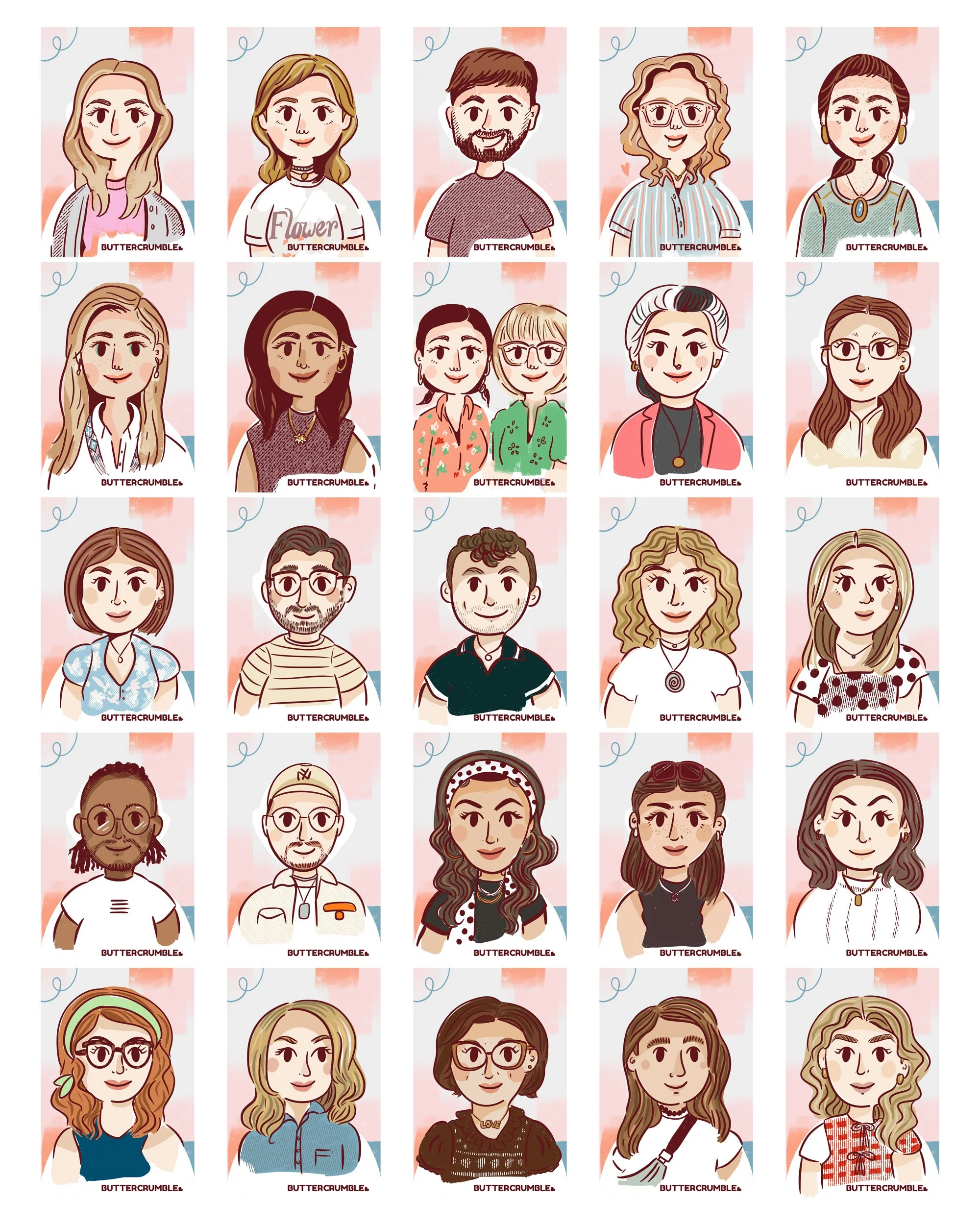 What can 100 portraits teach the marketing world?
