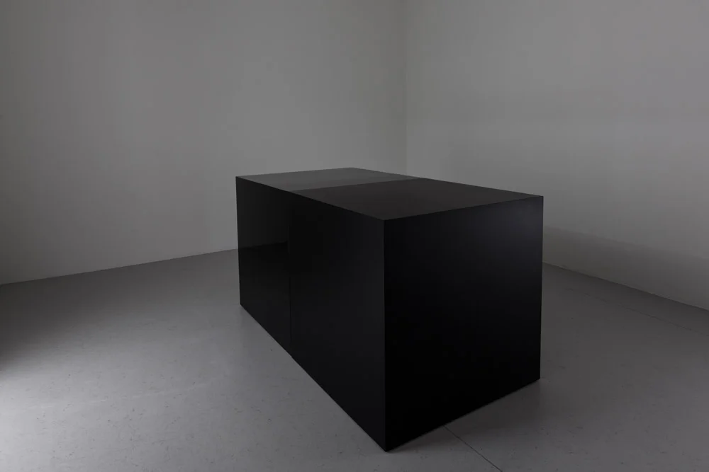  École normale  Sol LeWitt's “Black Cubes (2)”  kuratiert von Lukas Töpfer  20.06.2015 - 22.08.2015 