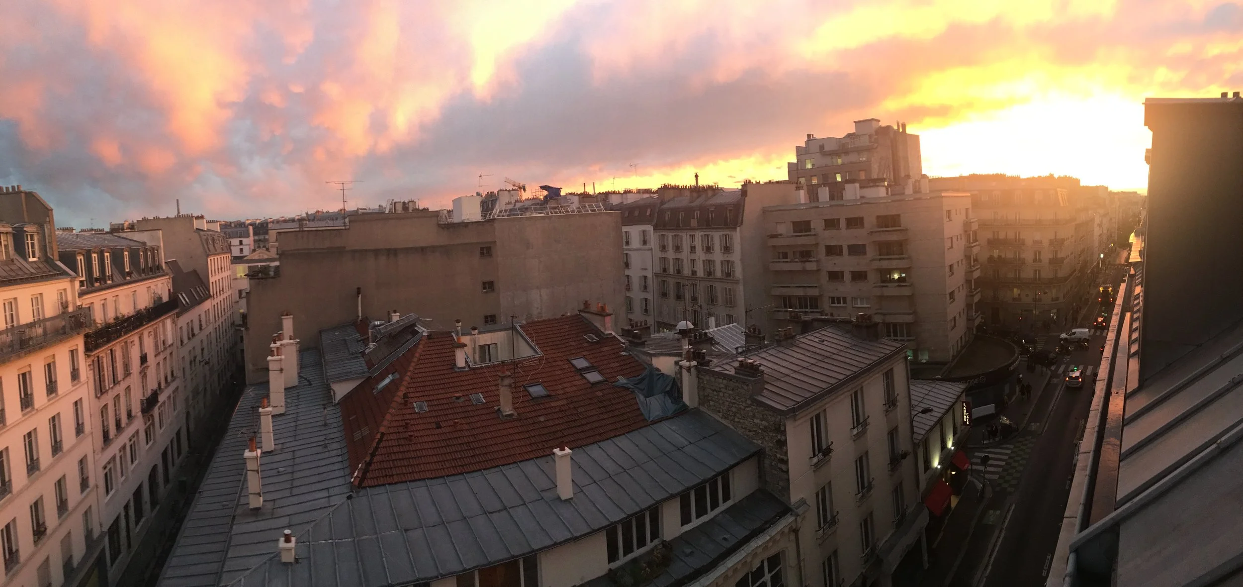 November 2016. view from my apartment