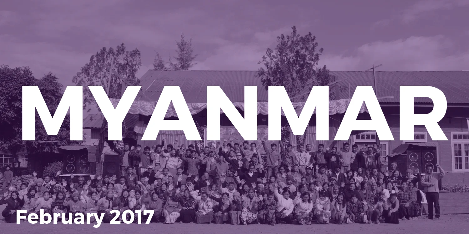 Ministry in Myanmar