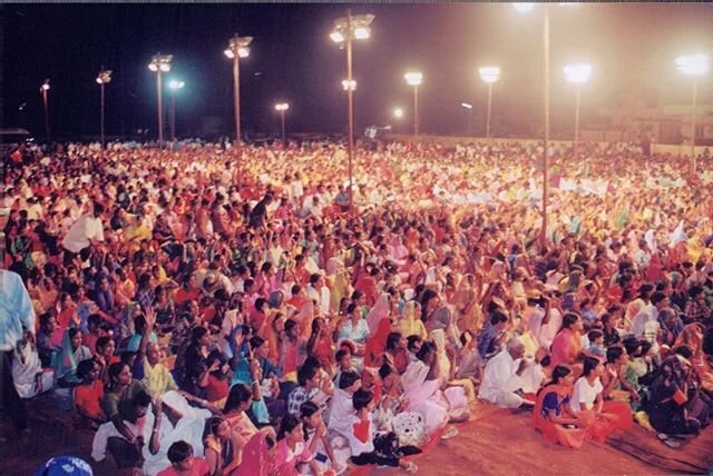 The parts of our world that are least-reached for Christ are so hungry to hear about Him, so that they too can be saved, delivered and healed!  Here&rsquo;s a scene from one of our many Crusades in India.  #JesusSaves