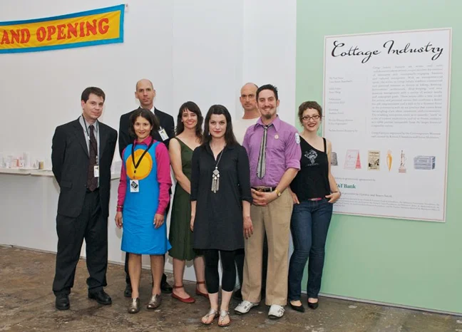JEMA in Cottage Industry at Contemporary Museum, Baltimore.