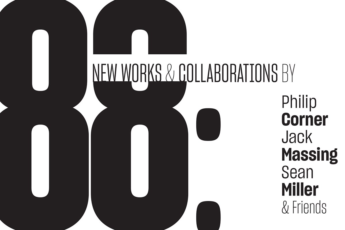 88 exhibition announcement by Connie Hwang and Sean Miller, 2022.