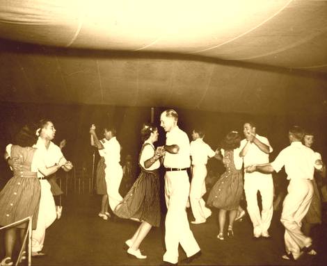  Bent Creek Square Dance Team at the Mountain Dance and Folk Festival, Asheville, NC (c. 1942)    
