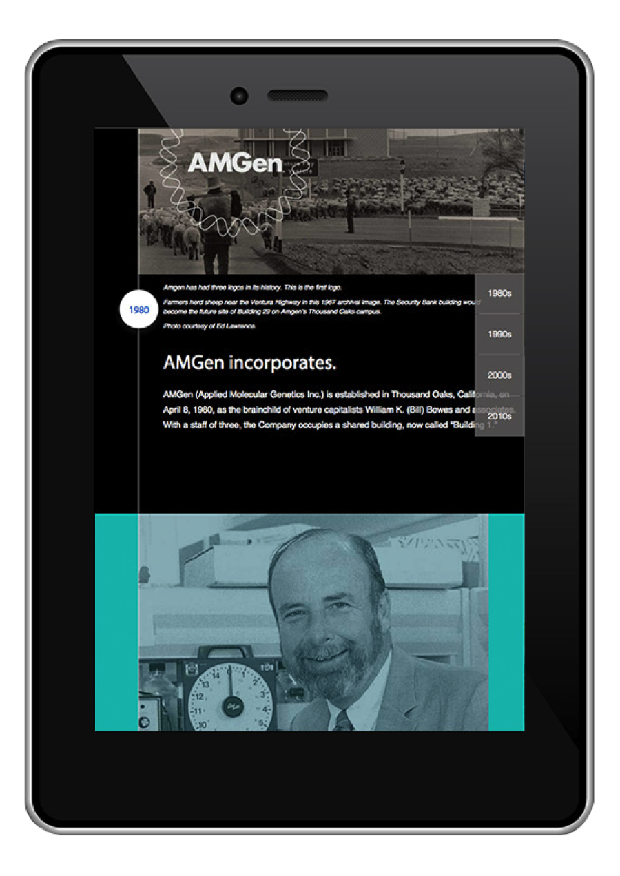 Responsively-designed stories, unfolding on screens of all sizes.