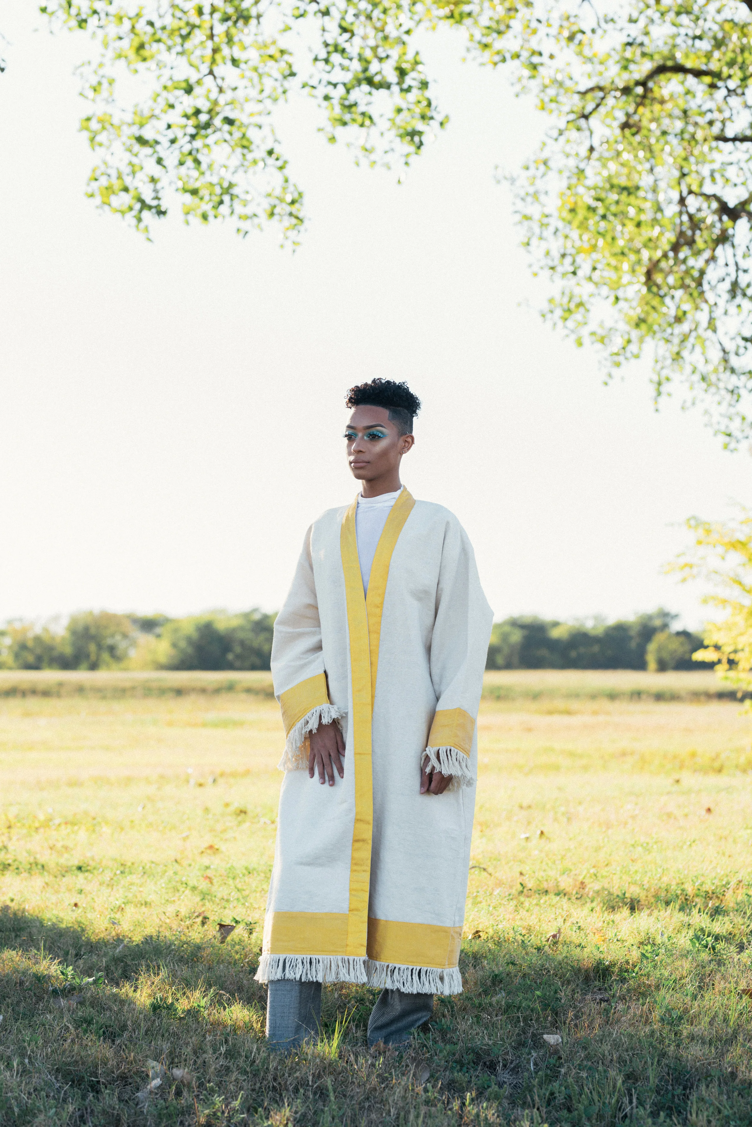 UNISEX HANDWOVEN DUSTER