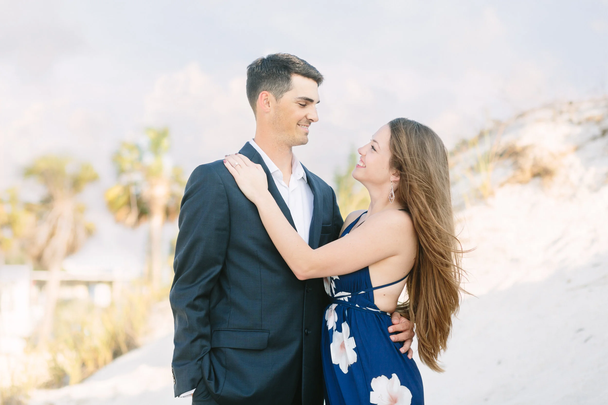 Hoby + Kathryn's Engagement Session at Sandpearl Resort in Clearwater Beach, FL