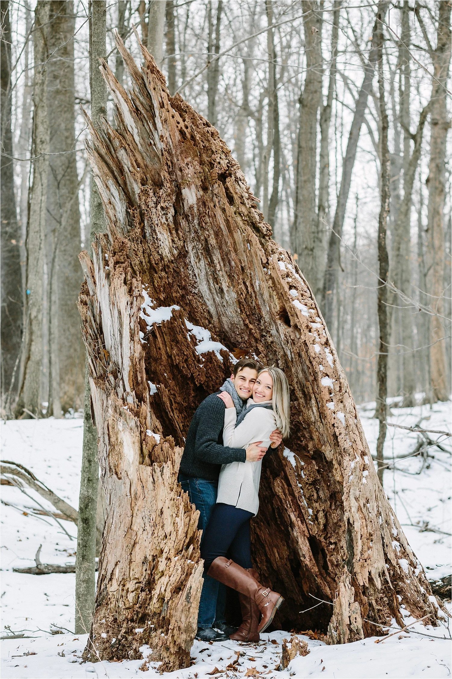 Poland Municipal Forest has some of the largest trees I've seen in the area! This spot made for some awesome shots. 