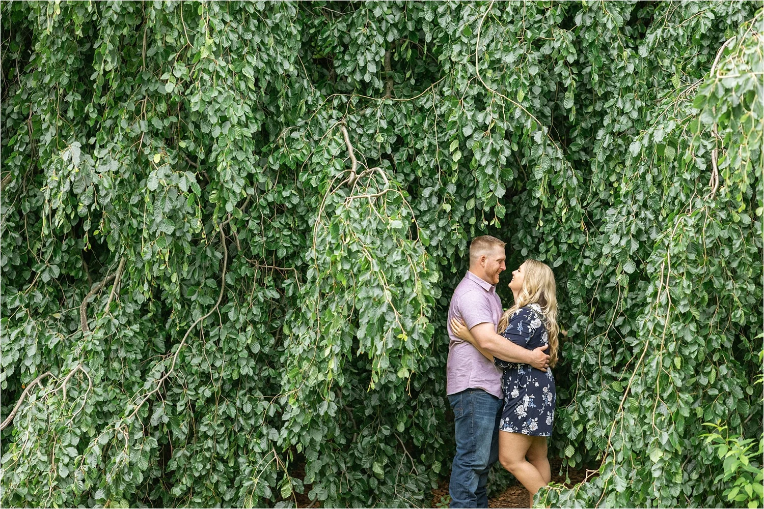 Nate + Krista's Summer Engagement Session at Mill Creek Park | Fellows Riverside Gardens &amp; Lanterman’s Mill Engagement Photos by Youngstown Wedding Photographers
