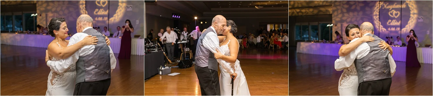 These were such sweet moments, especially those between Naghmeh & her father!
