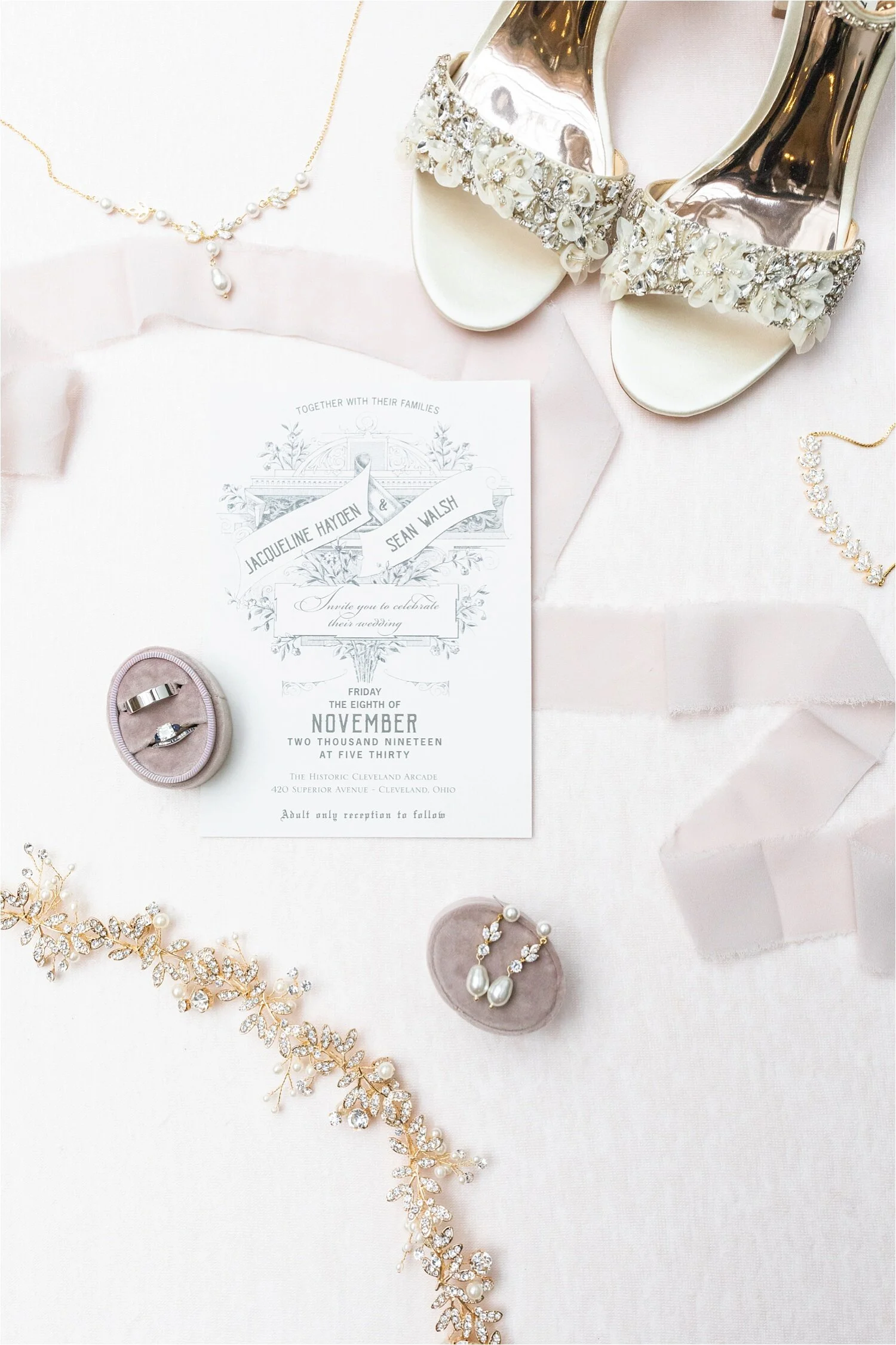 stunning fine art wedding photography of wedding details