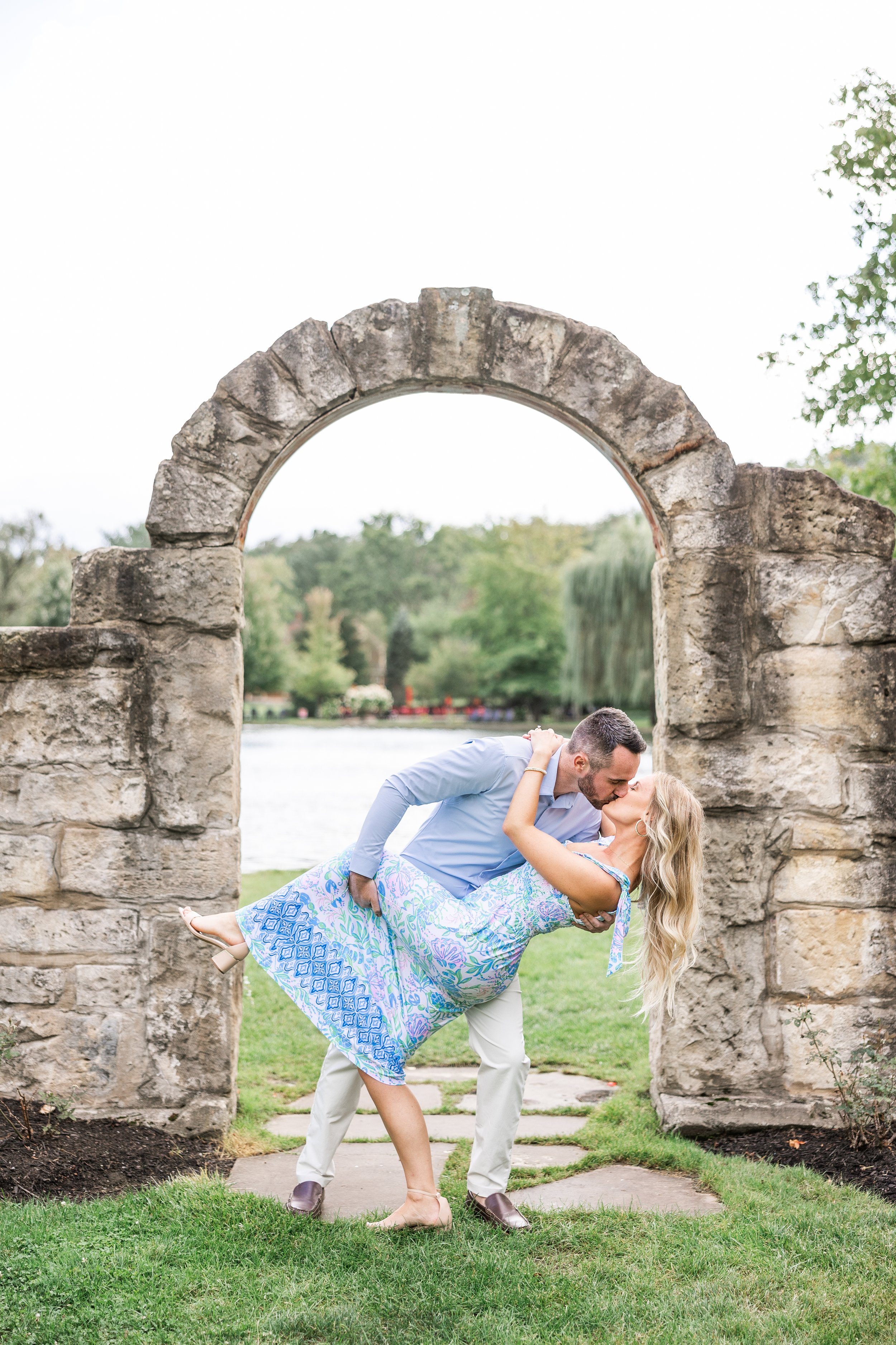 Gervasi Vineyard Engagement Session | Elegant, Timeless Photography