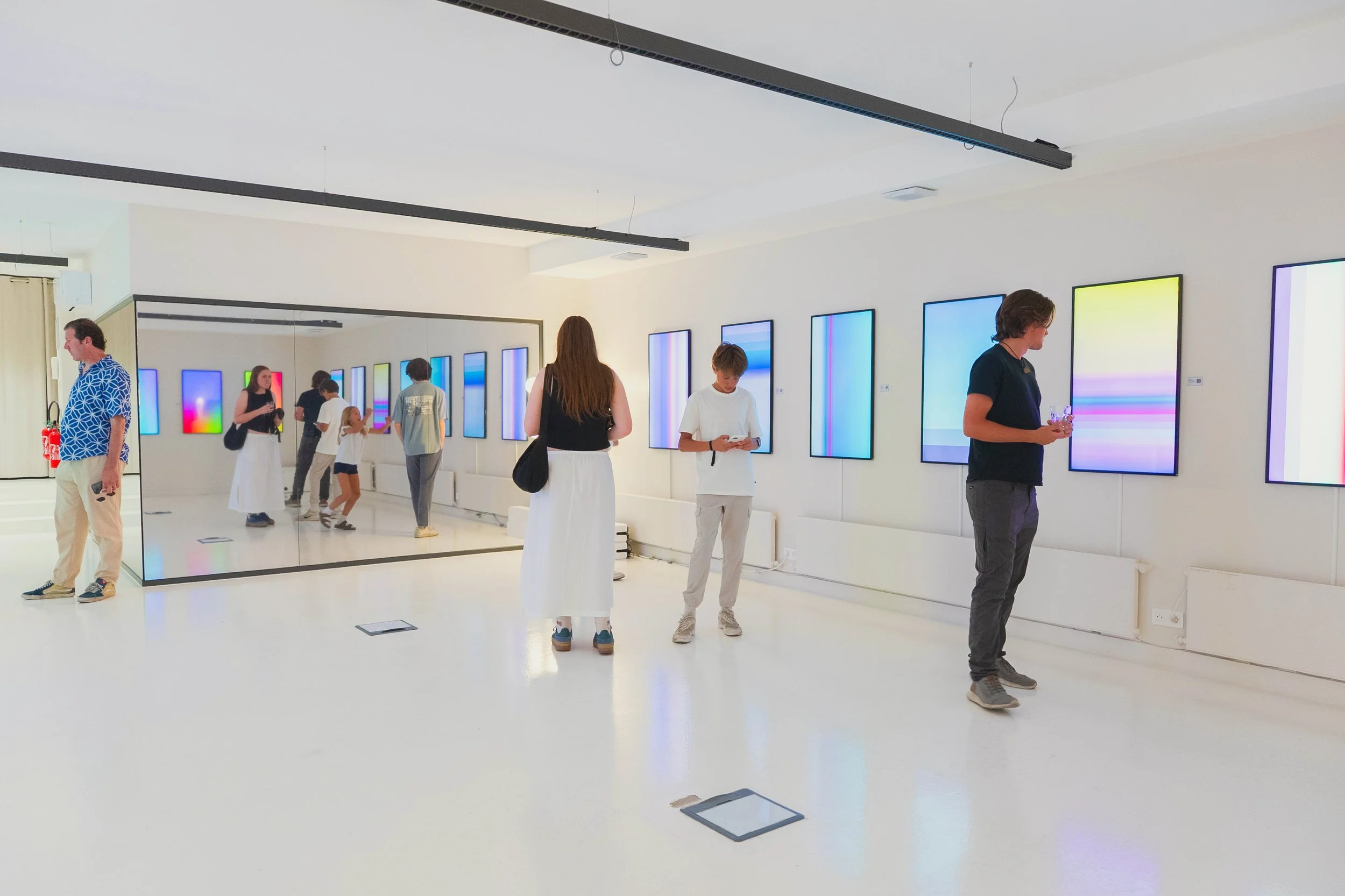 Color: 1995-2025 
2025, installation view, Artverse Gallery, Paris, France