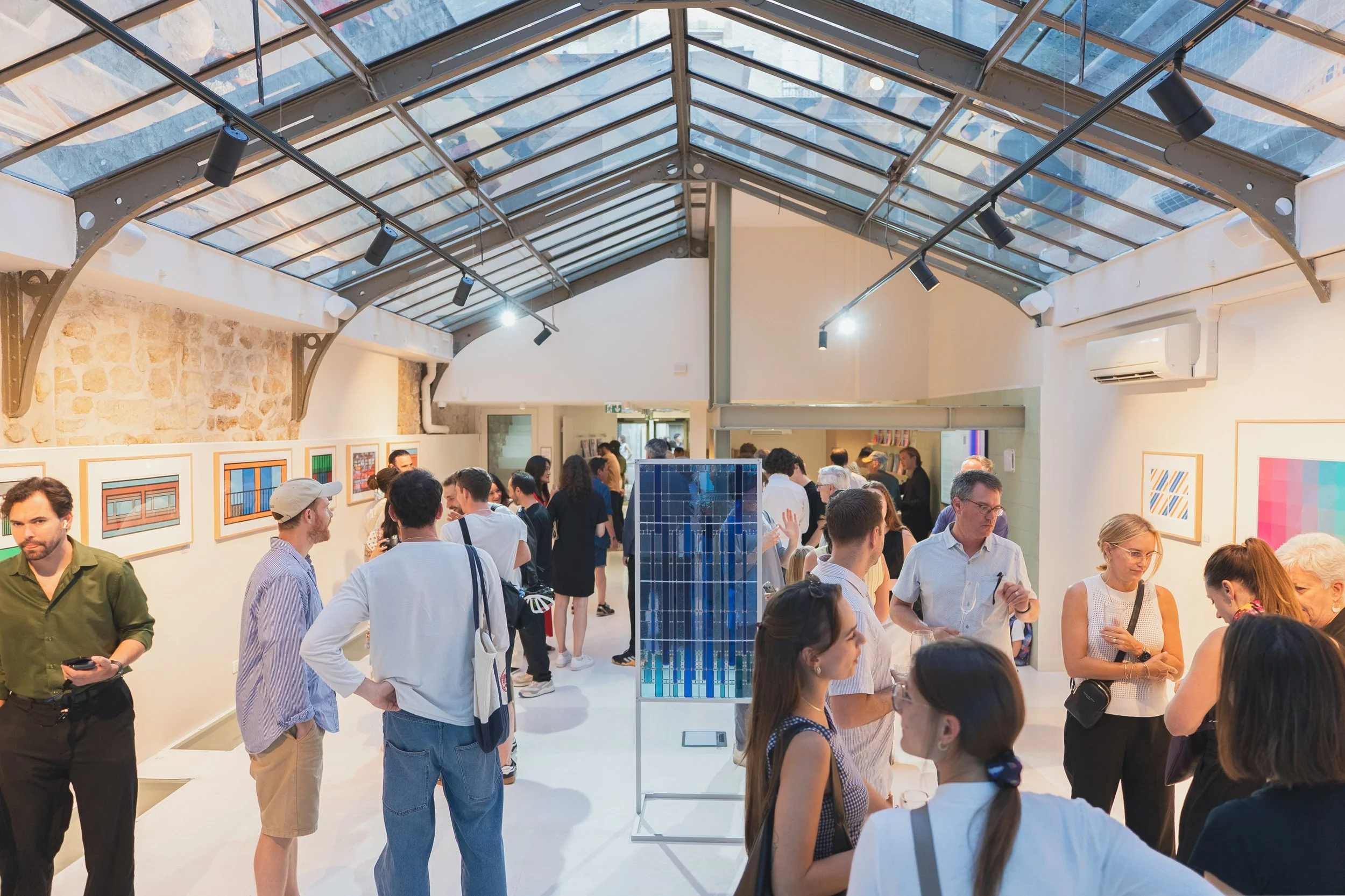 Color: 1995-2025 
2025, installation view, Artverse Gallery, Paris, France