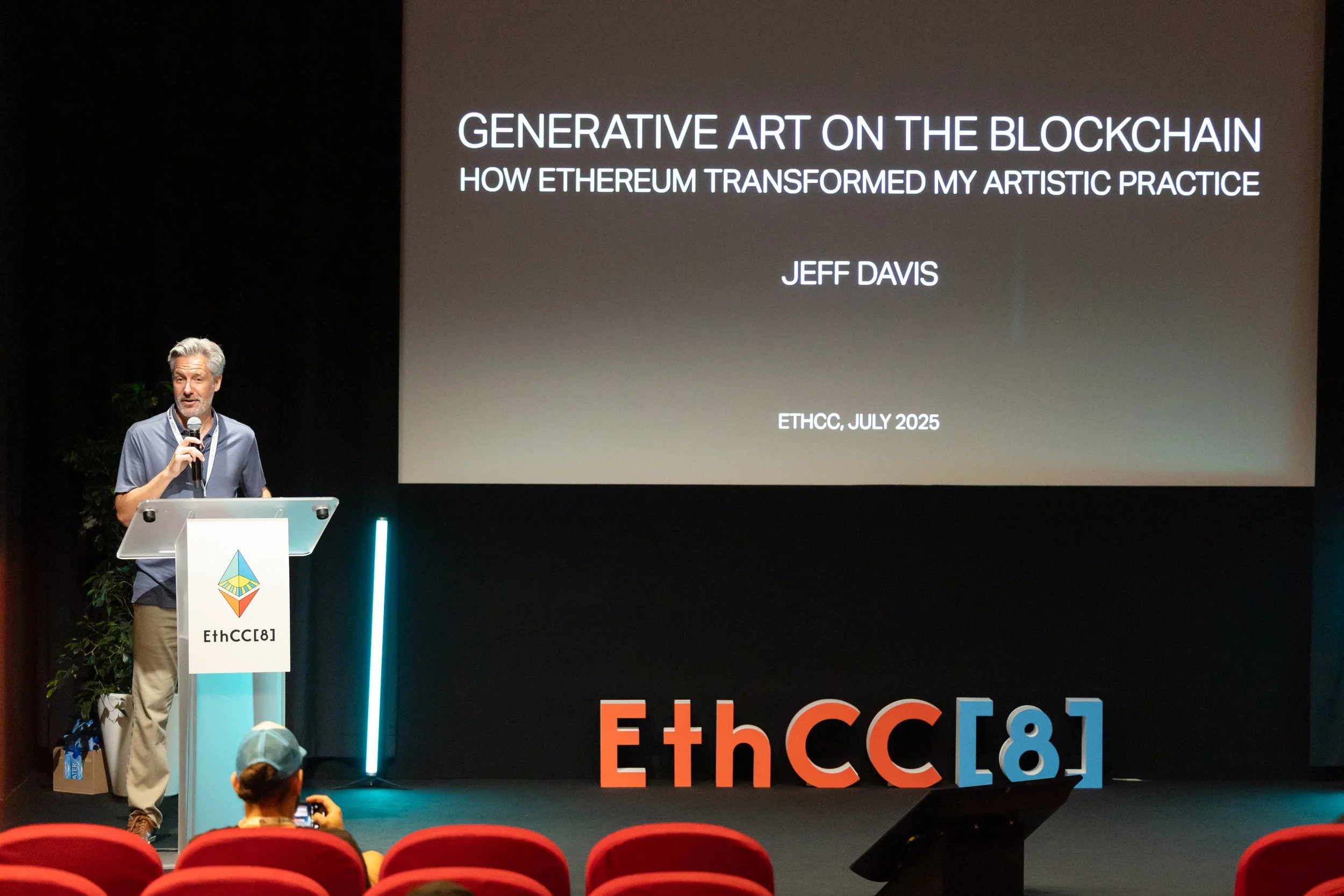 Generative Art on the Blockchain: How Ethereum Transformed my Artistic Practice - EthCC