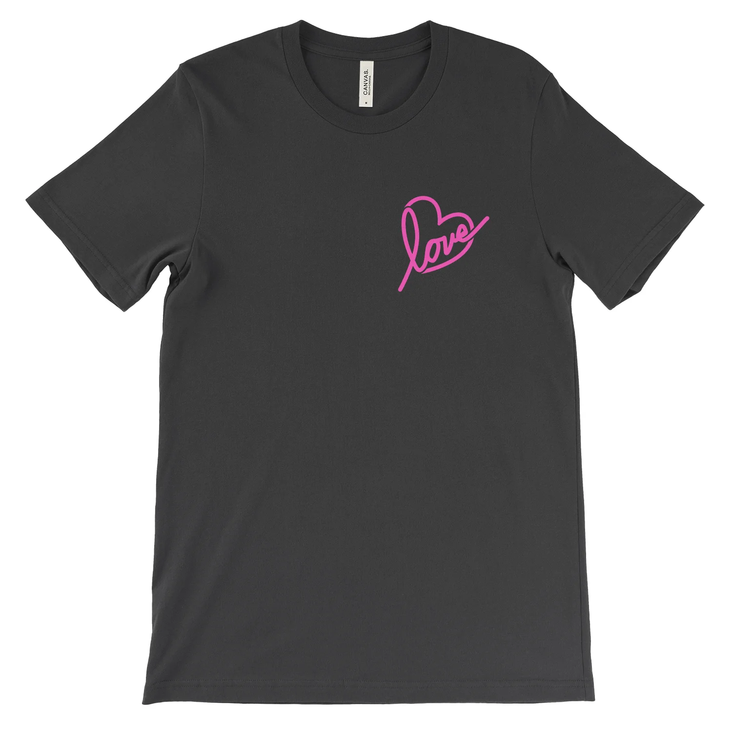 NeonLoveTshirt_black