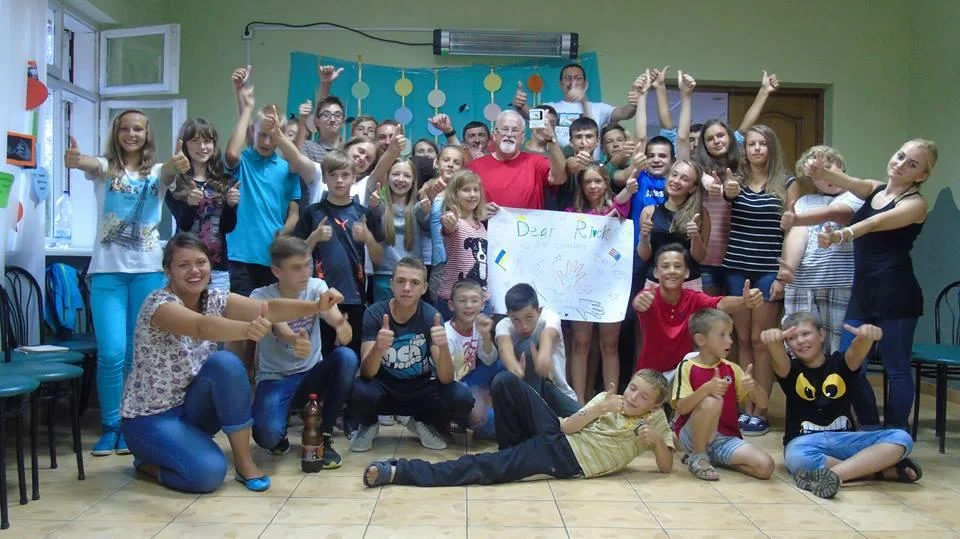 Activities at the Dubilyany summer camp carried out by Hosanna Church