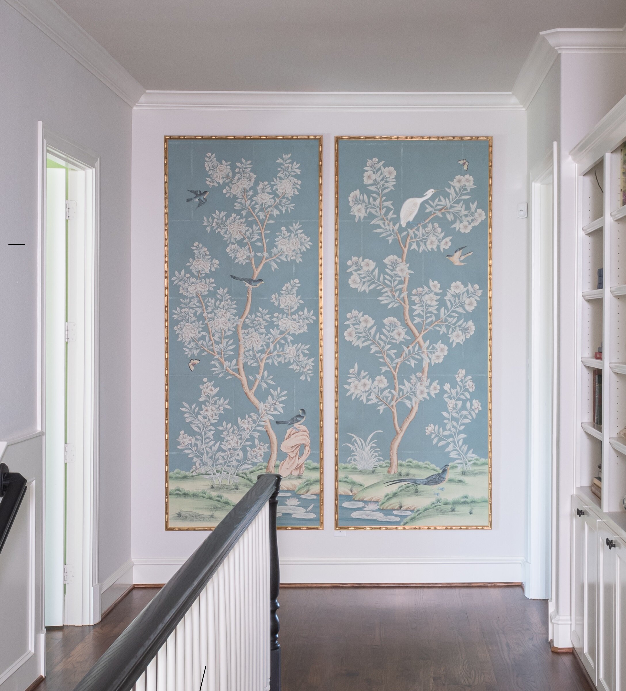 My Framed Wallpaper Panel  A Storied Style